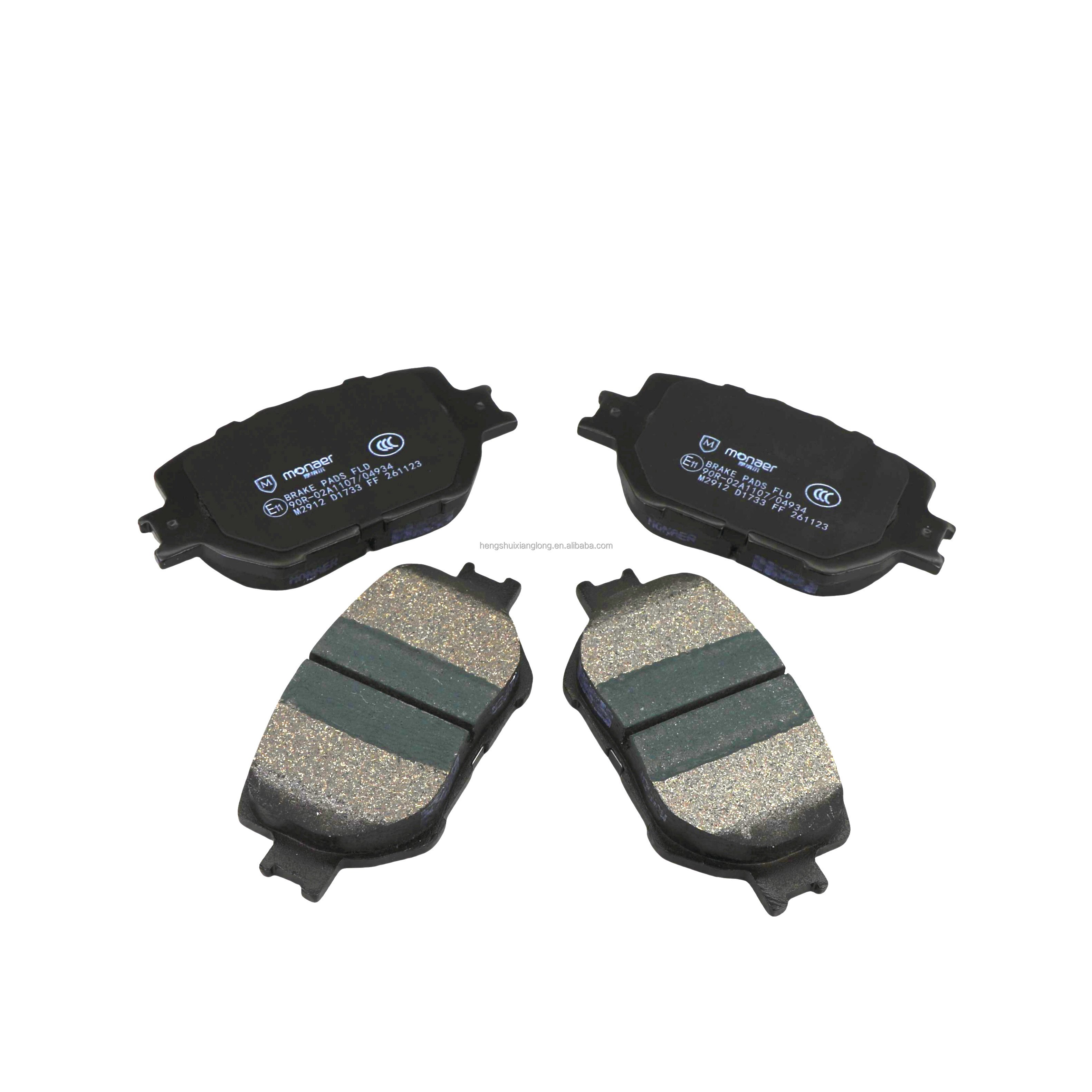 04465-30280 D1733 Auto Parts Monaer Front Axle Brake Ceramic Brake Pads for TOYOTA Crown