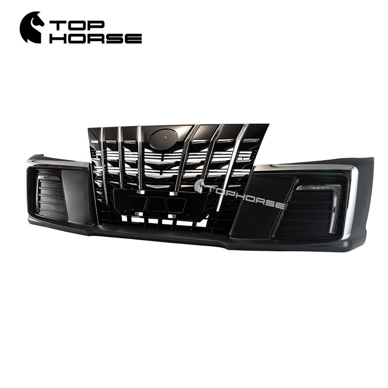 Toyo-ta Coaster Bus Facelift Body Kit Bumper Head Lights