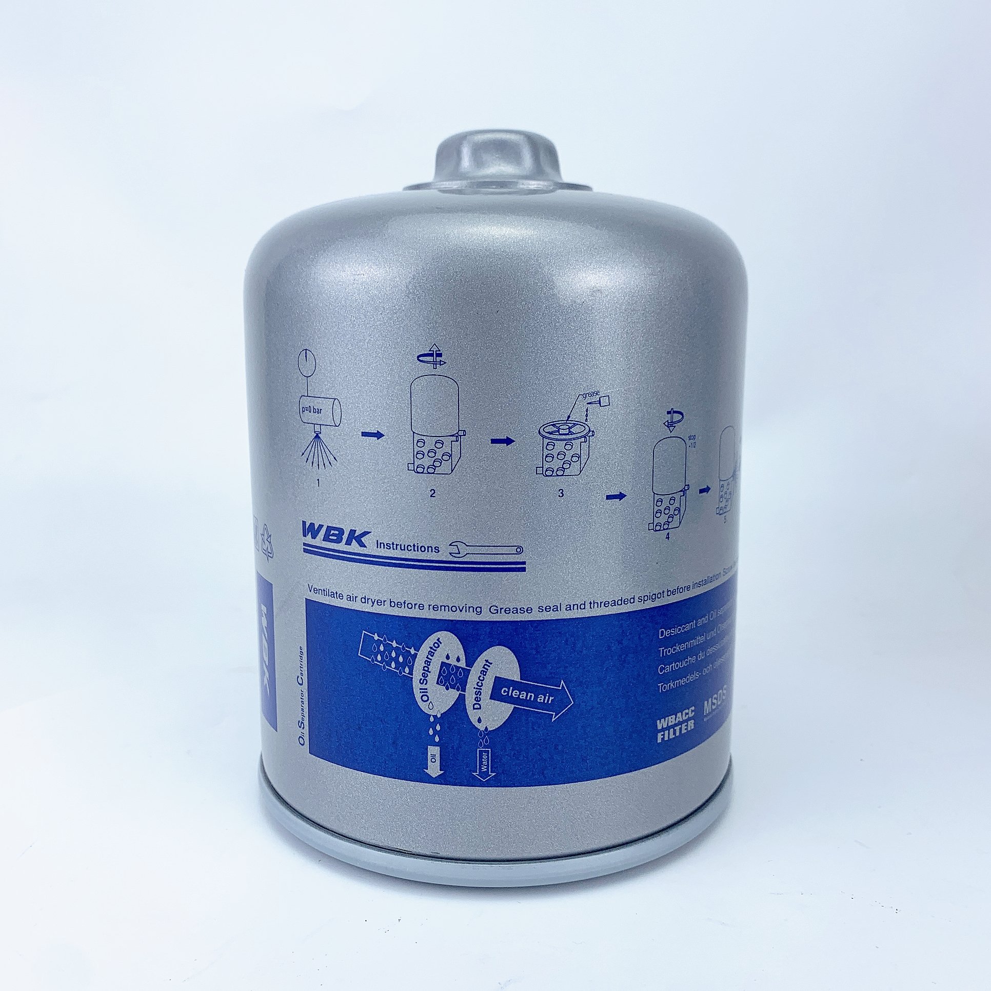 WBK Factory Manufacturing Golden Bus Air Dryer Filter 1774598 4329112282 432 901 228 2 for SCANI Trucks