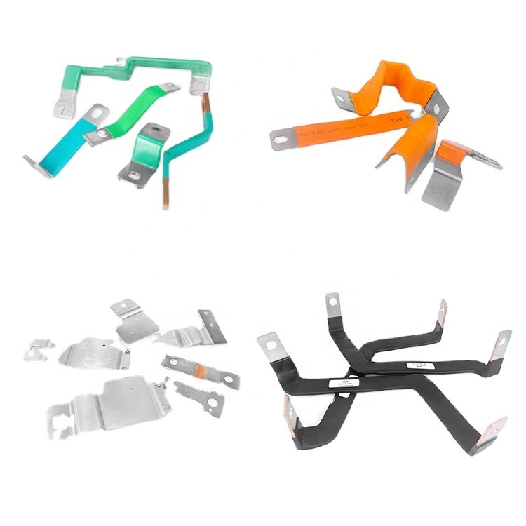 New Energy T2 Copper bar Processing Charging Pile Transformer Bus Copper bar Connection Strip Nickel Plating Copper bar Soft Con
