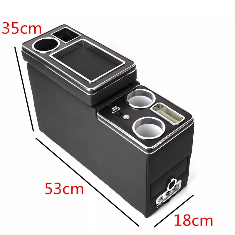 Universal Motorhome Camper Car Center Console Storage Armrest Box for Commercial Vehicle