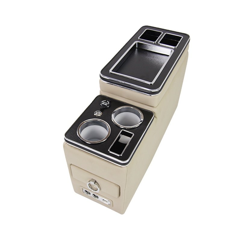 Universal Motorhome Camper Car Center Console Storage Armrest Box for Commercial Vehicle
