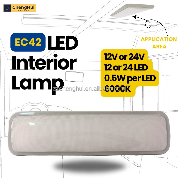 Chenghui Auto Part EC42 Bus Coach LED Interior Roof Lamp Original Factory Customization