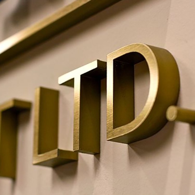 Design Custom Metal Stainless Steel 3D Letter Identification/Commercial Identification Electronic Signs
