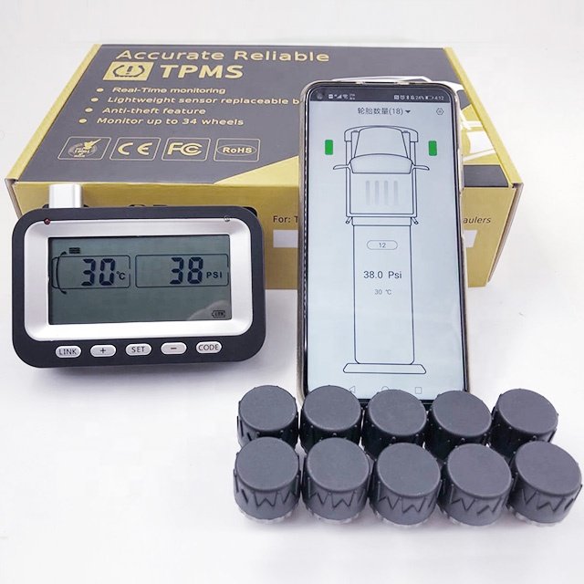 Custom-made 2-wheel-34-wheel Truck and Bus Trailer Tire Pressure Monitor Tpms Truck
