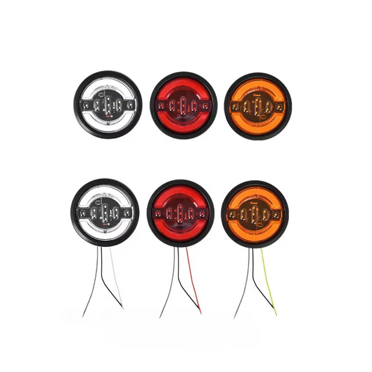 Popular Dynamic Led Truck Tail Light 12v 24v Truck Trailer Running Water Steering Led Tail Light