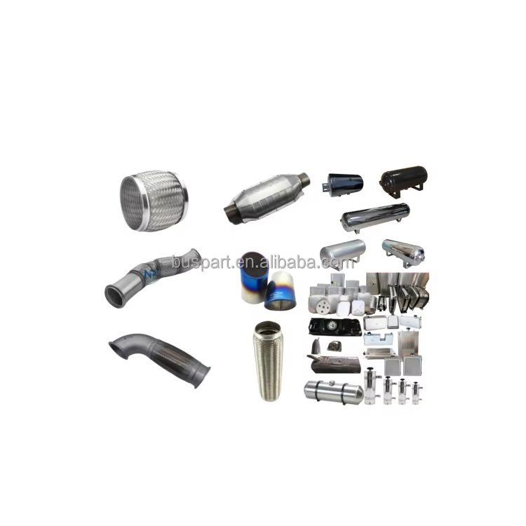 Customizable Heavy Duty Truck Exhaust Mufflers with High Quality Accessories