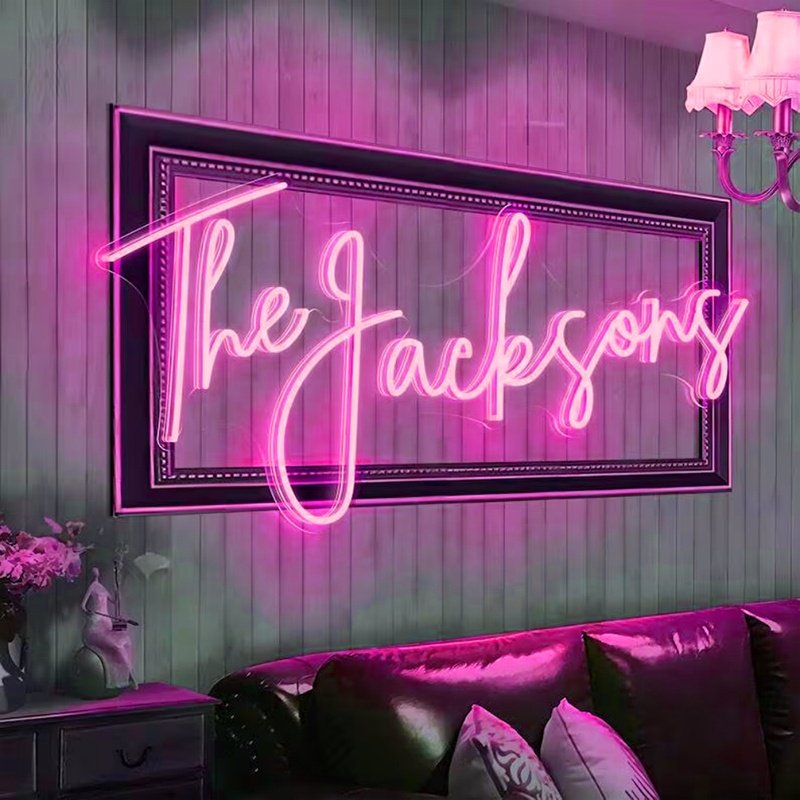 Custom Led Neon Sign Wedding Party Decoration Led Light up Sign Custom Wedding Birthday Ceremony Neon Sign for Wall Decoration