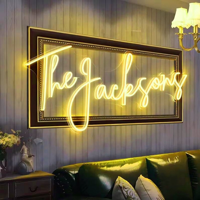 Custom Led Neon Sign Wedding Party Decoration Led Light up Sign Custom Wedding Birthday Ceremony Neon Sign for Wall Decoration