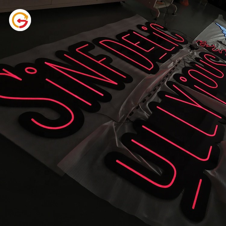 JAGUARSIGN Manufacturer Custom Outdoor Store Acrylic Neon Light Sign Pizza Neon Sign Letters Led Letras Enseigne Neon
