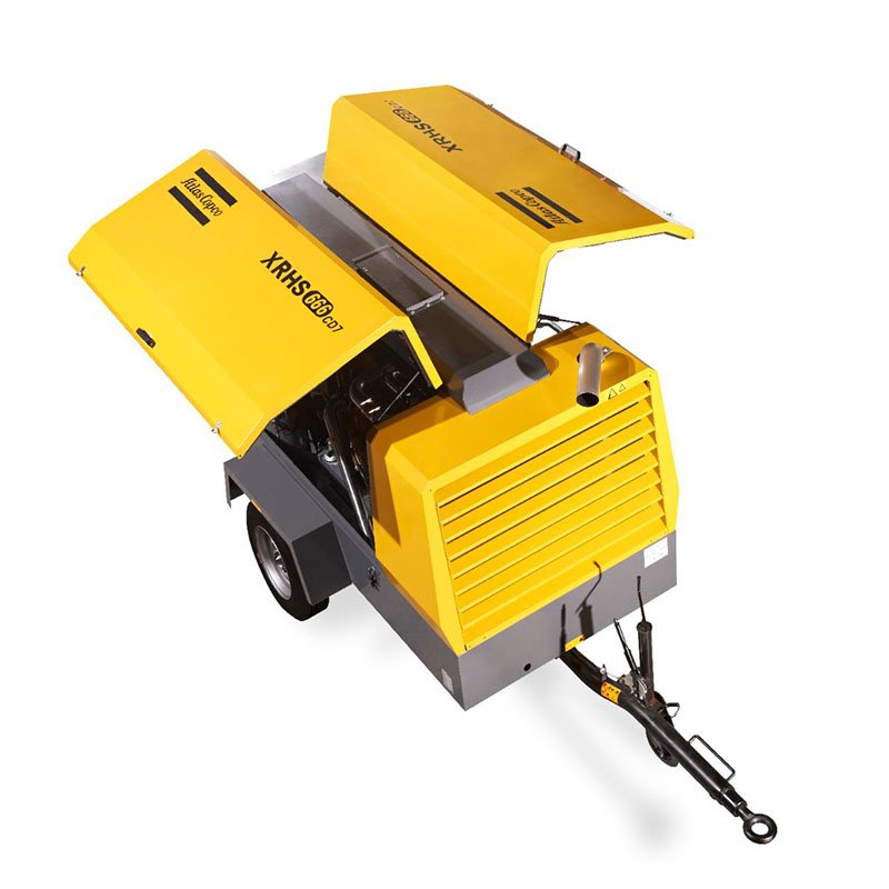 High Pressure 10.3bar 7-20bar XATS350 T3 XATS800 Xrh666CD7 Atlas Copco Engine Drive Portable air Compressor