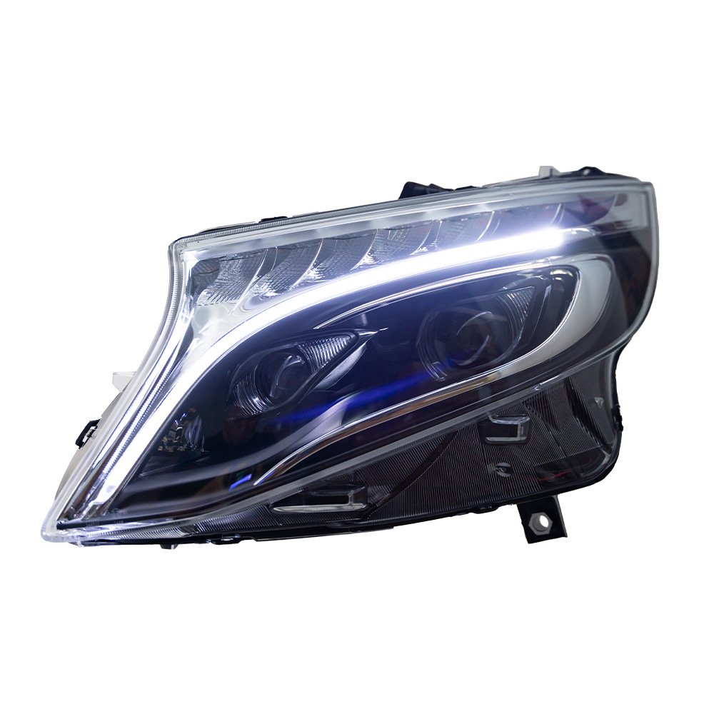 Car Lights for Benz Vito Headlight Projector Lens W447 Dynamic Signal Head Lamp V220 LED Headlights Drl Automotive Accessories
