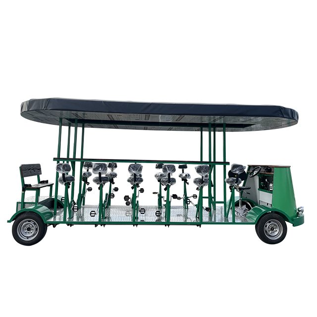 15 Passengers City Bike Pedal Pub Pedal Bus Pub Bike Beer Bus Bicycle Electric Tourist Beer