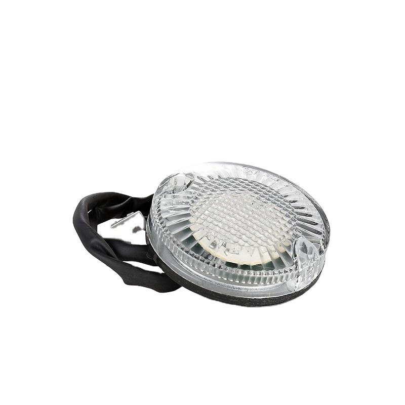 Jiuqiang Bus Lamps 24Vaccessories Front Clearance Light Wg-3.80-2 Round Led Without Bolt for 3716-00153 Bus Lights Lamp Parts