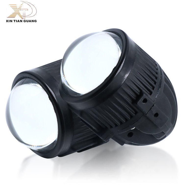2 Inch High Low Beam Front Fog Light 3 Colors Laser with Different Universal Bracket 12V Blue HD Film Fog Lamp