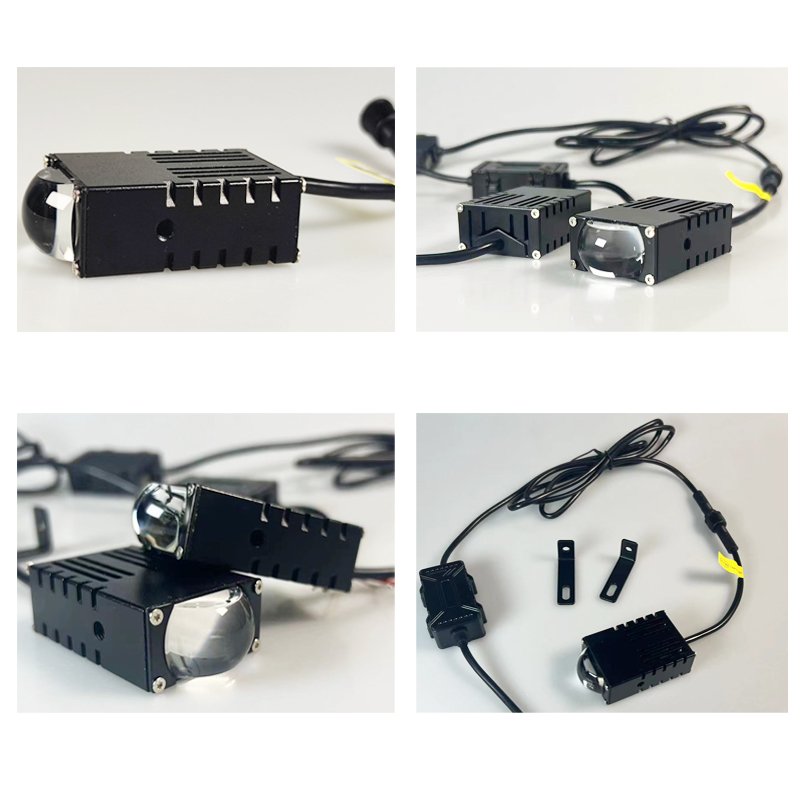 OEM Mini Grille Lens Lamp with Net Light White and Yellow 4300K 6000K LED Projector Spot Lamp New Condition