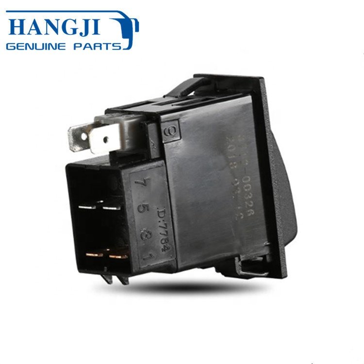ZK6116HGS Bus Switch Radiator Rocker Switch 3712-00326 JK982-189A Radiator Switch Rock Bus Parts & Accessories