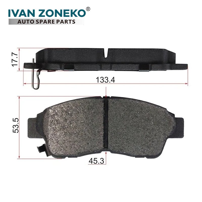 IVAN ZONEKO High Quality Auto Parts Brake Pads for Toyota OEM 04465-60340 0446560340 Front Brake Pads ceramic brake pads
