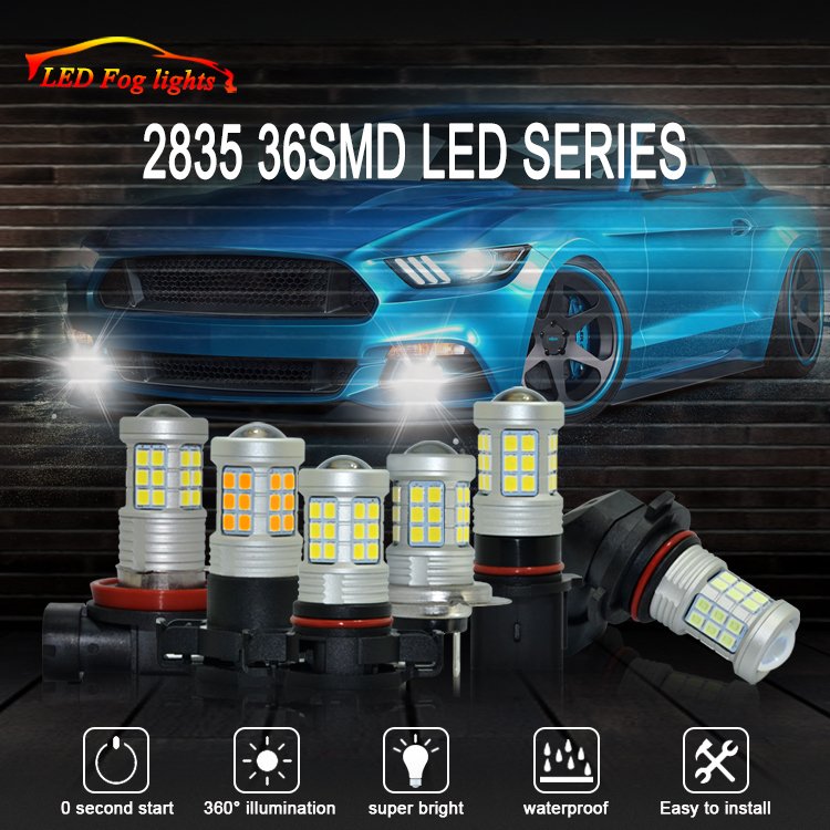 Car Back Light PSX24W Daytime Running Light Bulb Rgb LED Bulbs 12v Driving Fog Lights Bulb Car LED Headlight