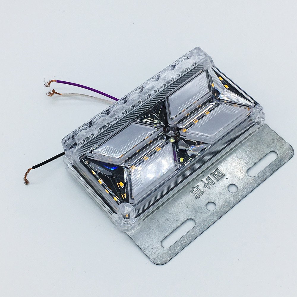Truck LED Clearance Side Marker Light 12V 24V for Truck Trailer Lorry Caravan Bus Van Boat Warning Light