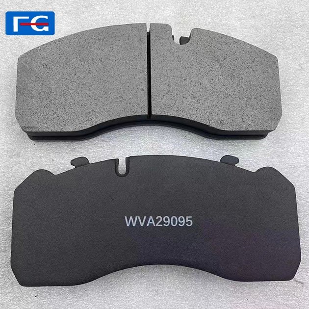 High Quality Bus Brake Pad WVA29090 WVA29124 WVA29011 WVA29095 WVA29174 Truck Parts Semi-metal Disc Brake Pad in Bus/Truck