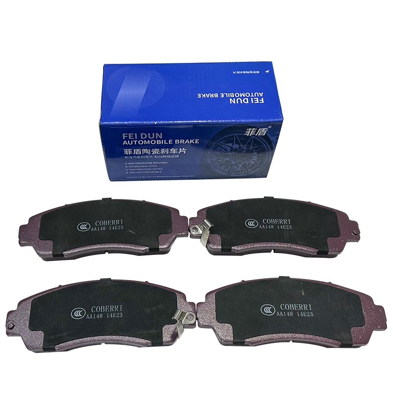 High Performance New Ceramic Formula Auto Parts Car Brake Pads for Toyota Vehicles