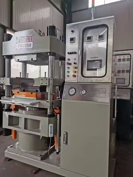 Auto Car Parts Hi Quality Brake Pad Manufacturer Production 250 Tons 300 Tons Brake Pad Hot Press Making Machine for Brake Pads