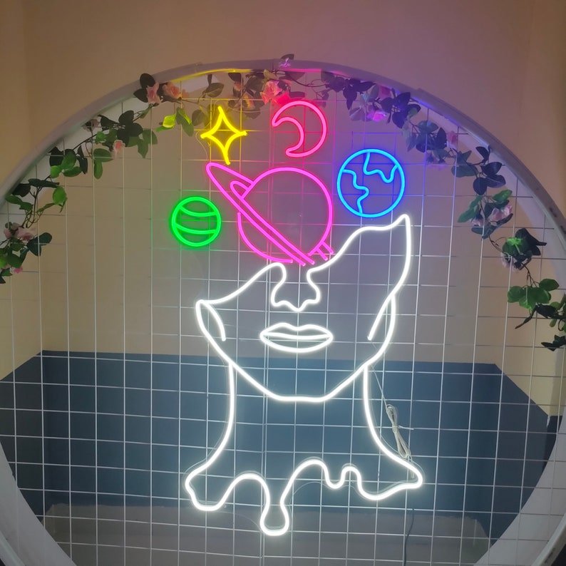 Hot Selling Custom Decorative Lighting Letters Logo Glow Acrylic LED RGB Colorful Lights Wedding Party Neon Signs