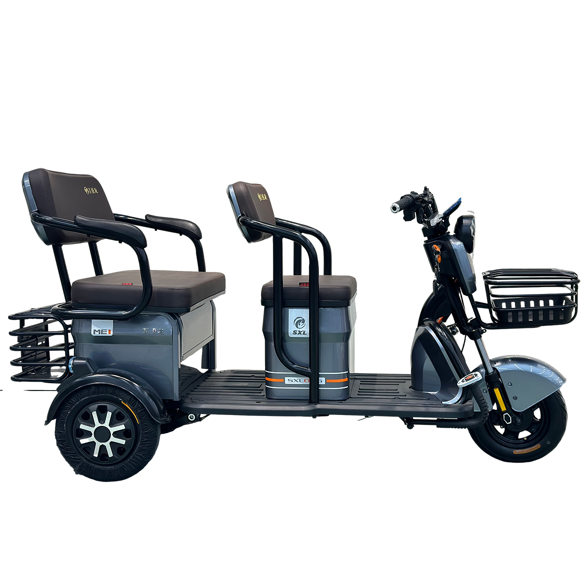 Customization Facility Plage Size Front Set Shock Absorber Fat Tire Mining Kids Toy Electric Tricycle
