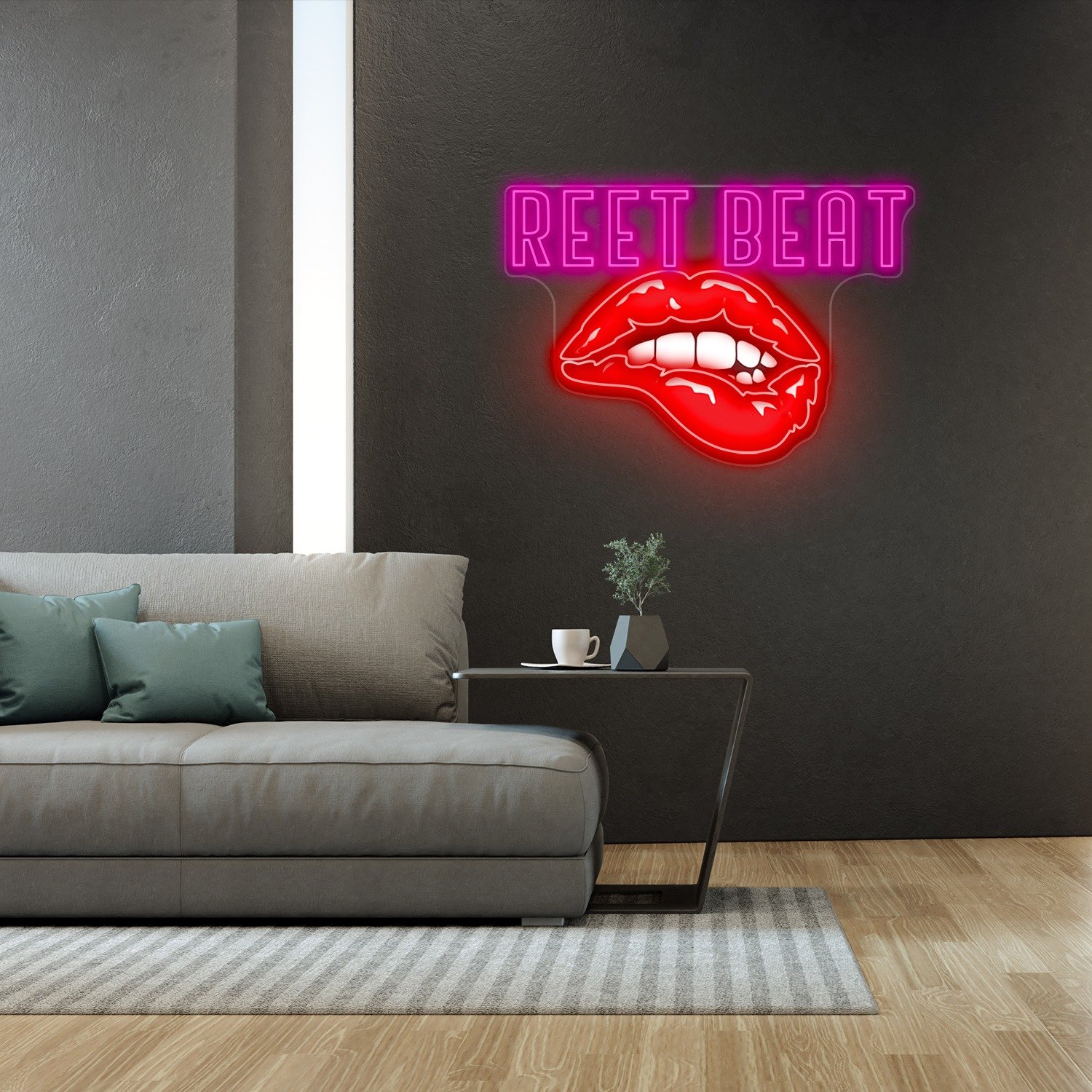 Custom Red Lips Neon Sign Led Signs Acrylic Artwork LED Lips Neon Sign for Wall Decor Bedroom Bar Pub Christmas Party Light