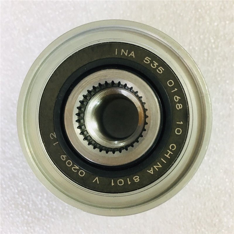 INA Original 6PK Clutch Pulley F552901 535016810 for Mercedes Benz C204 C218 AMG Alternator Overrunning Pulley A1591500060