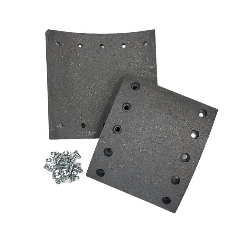 Promotional Oem Low Price Bus Truck Brake Lining Shoes for BPW DAF New Yutong Bus