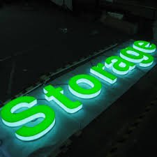 Best Quality Decoration Backlit Front Led Light Illuminated Sign 3D Plastic Light Letters Acrylic Led Light With Low Price