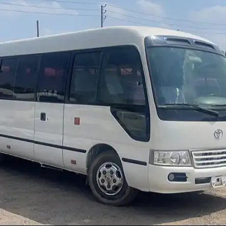 Accident Free Toyotas Coaster Bus 2x diesel A/C Engine Japan Roller Coaster 30 Passenger, 2021/2023 Models