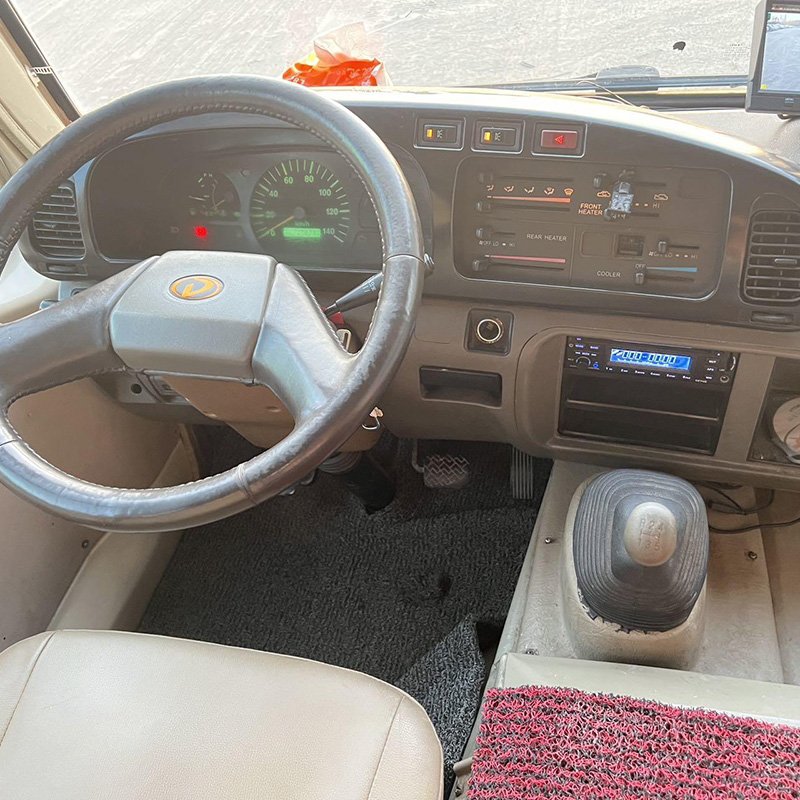 Used Bus Gac coaster Bus 19seats 6m Euro 3 LHD diesel Engine 127hp Travelling Used Mini Bus