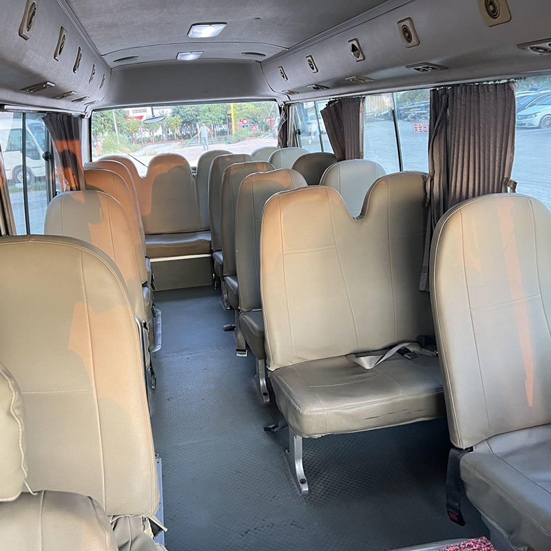 Used Bus Gac coaster Bus 19seats 6m Euro 3 LHD diesel Engine 127hp Travelling Used Mini Bus
