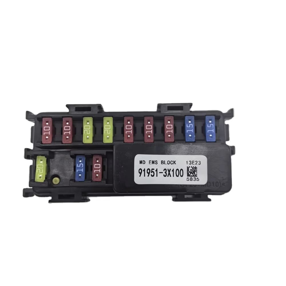 Korean Auto Parts Engine Module System EMS Fuse Box 91951-3X100 91951 3X100 919513X100 for Hyu-ndai Accent