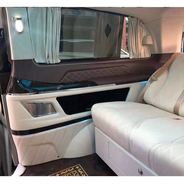Interior Left and Right Rear Wall Trim Panel Deluxe Modification Accessories Trim with Storage Ambience Lights W447 VCLASS VITO