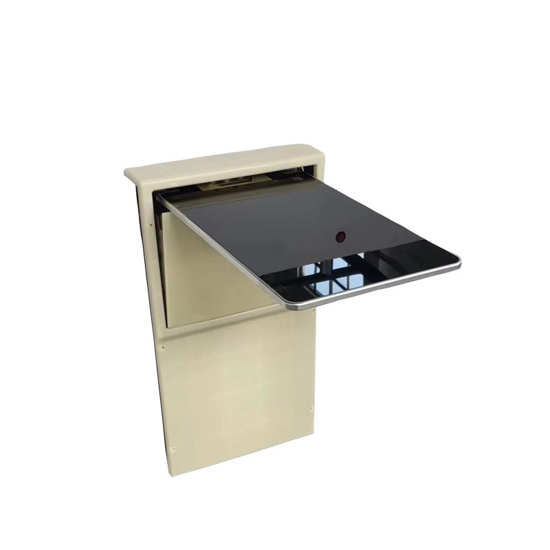 HWHongRV wholesales MPV hidden multi Functional Power Fold-Away Van electric table for vip cars