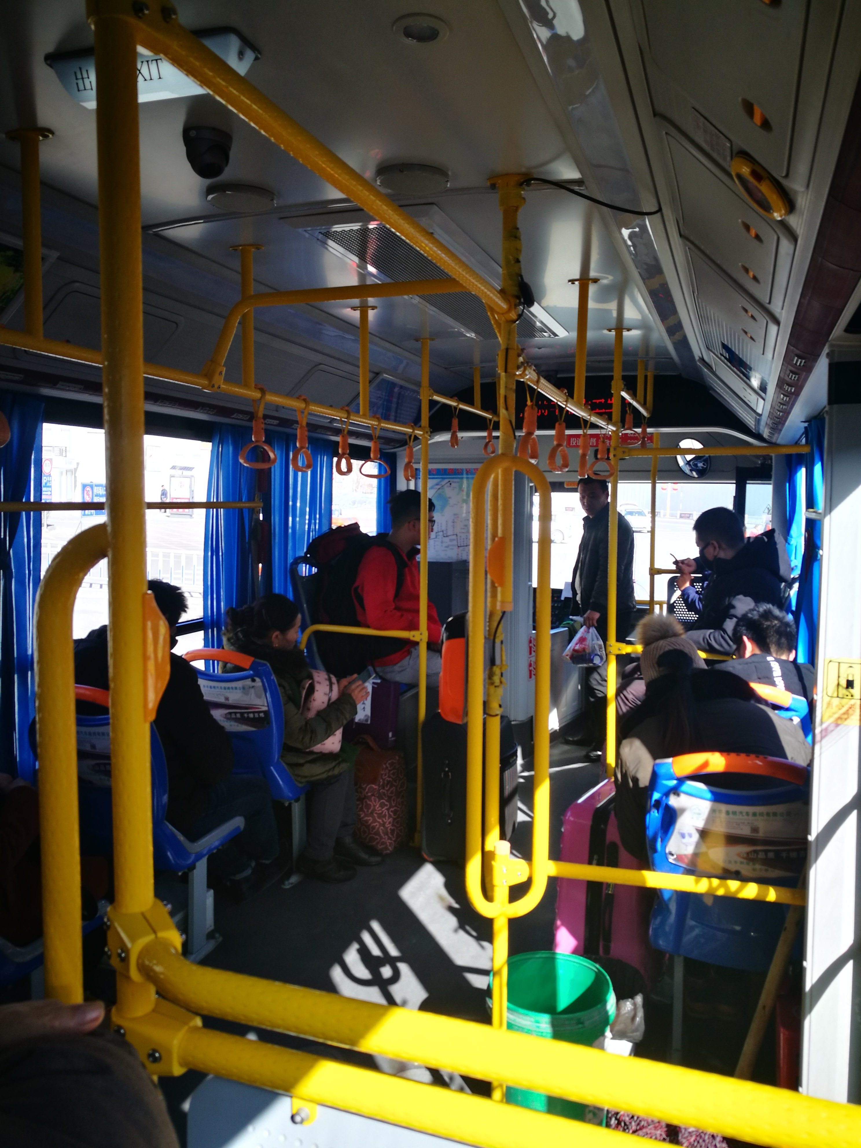 Professional Urban City Bus Handrail Connection Fittings Color Can Be Customized