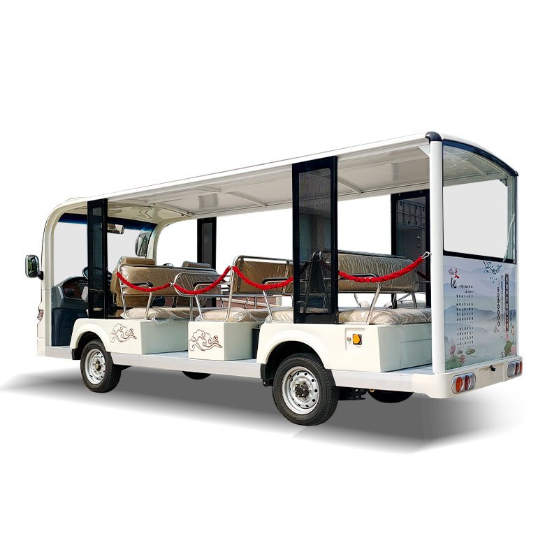 14 Seats Electric Sightseeing Car Shuttle Bus with Ce