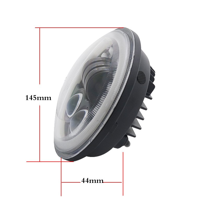 New Arrival Motorcycle Work Lights High Low Beam Turn signal 5.75inch Round Led Headlight for Truck Wrangler Led Spot Lights 4X4