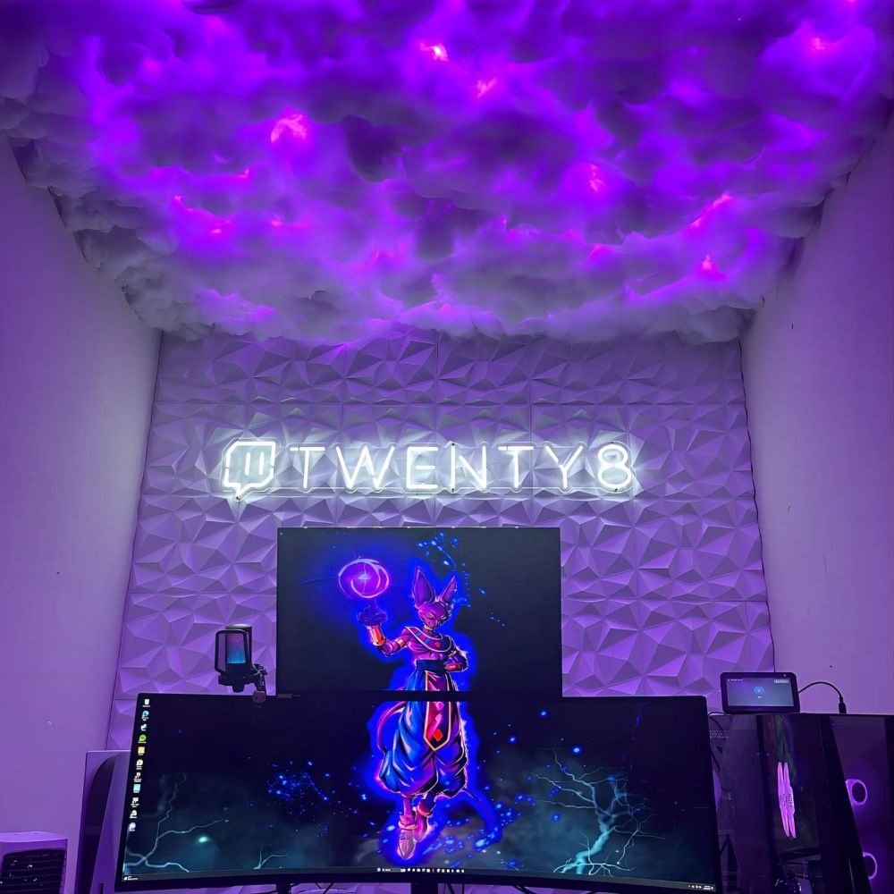 Personalized Game Tag Neon Sign Custom Gamer Username Neon Sign Custom Game Logo Twitch Neon Light Game Gift Husband Gift