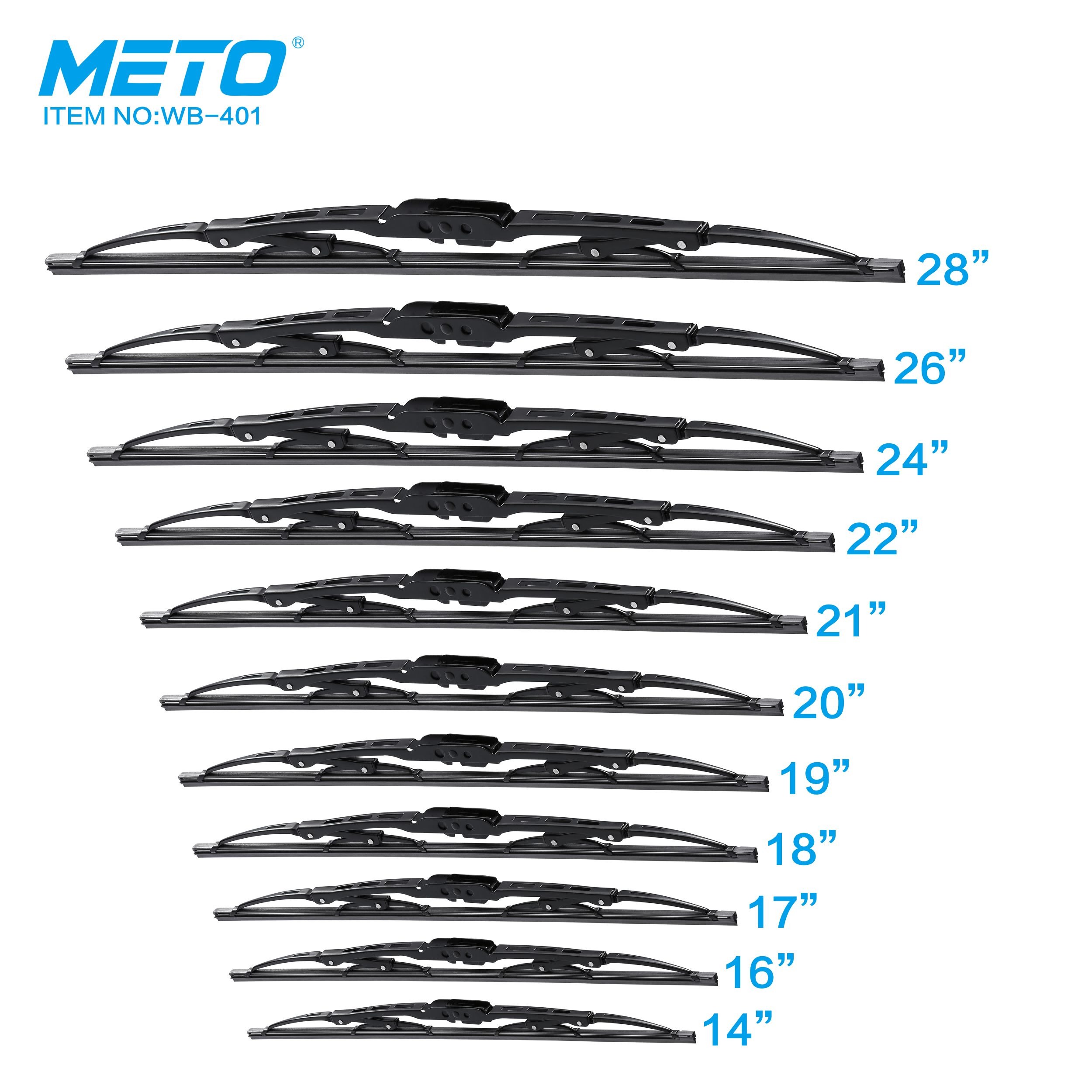 High Quality Car Accessories Metal Frame Wiper Blade