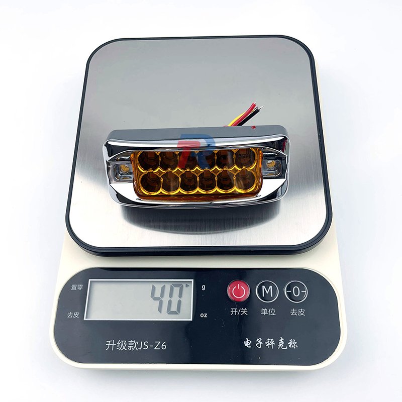 New Model 12 24 Volt Car Led Side Marker Light Truck Warning Lamp 12 Smd Automotive Bus Tailer Brake Backup Bulb