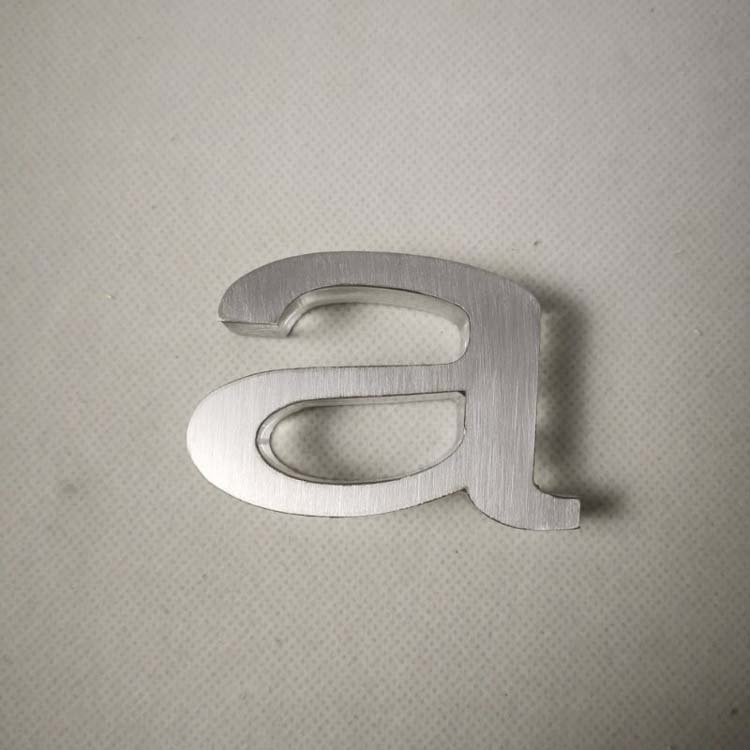 Free Standing Laser Cut Solid Plastic Alphabet 3d Clear Acrylic Letters for Signs