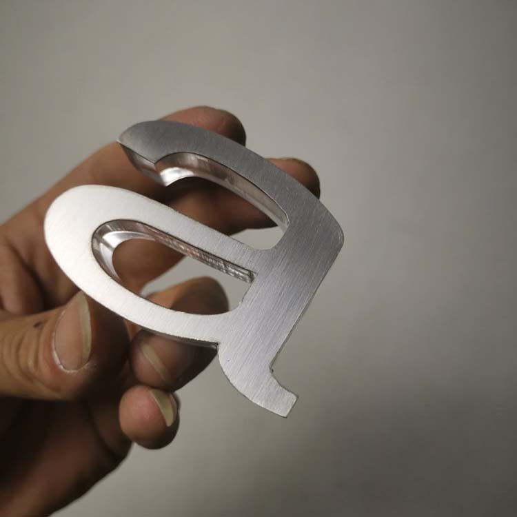 Free Standing Laser Cut Solid Plastic Alphabet 3d Clear Acrylic Letters for Signs