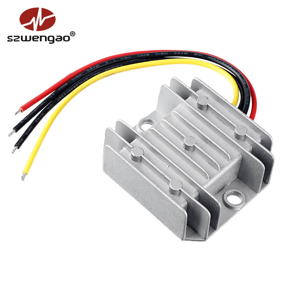 Szwengao Small Volume 8-40V to 12V 3A Boost-Buck DC Converters Waterproof Regulated DC Power Supply
