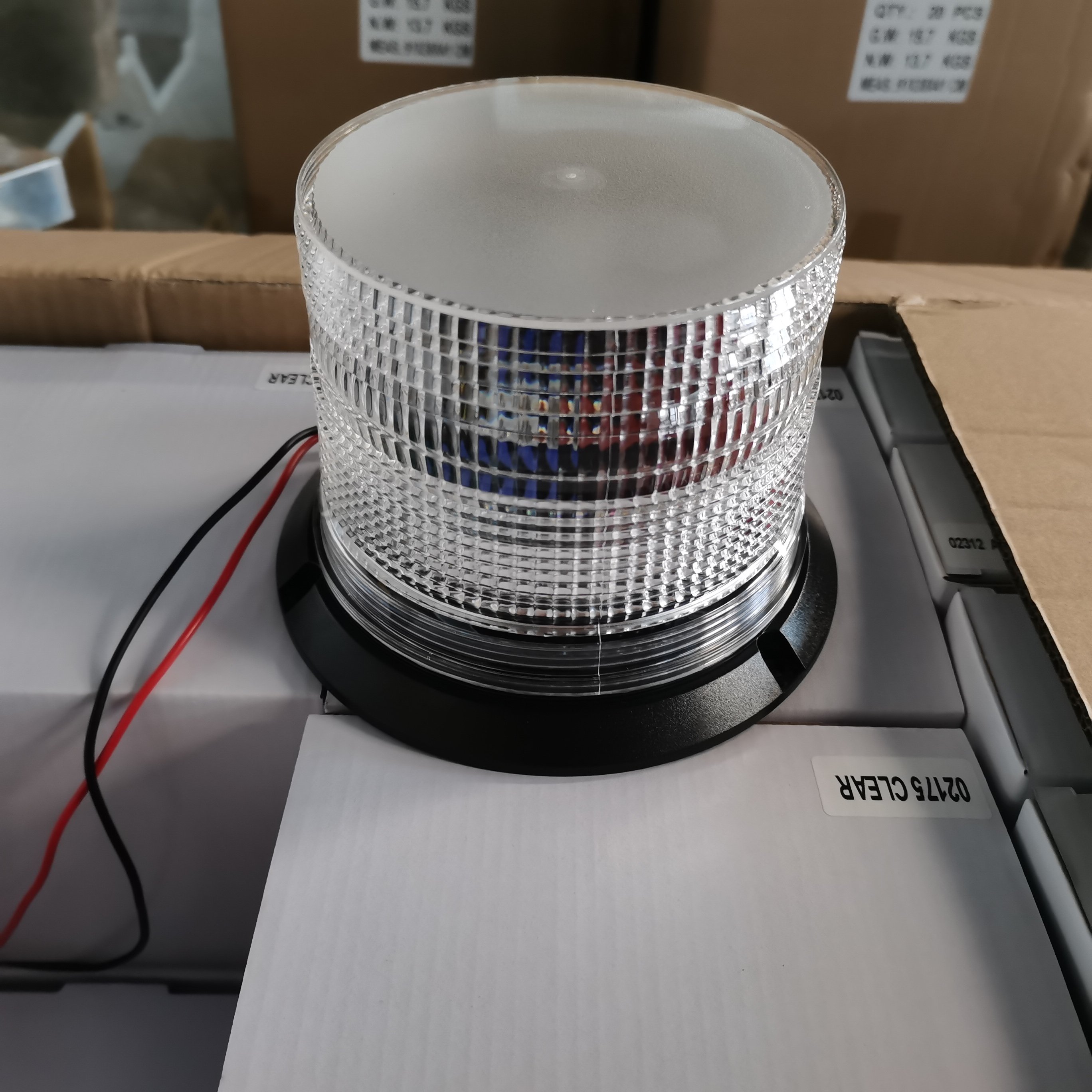 48 V White Flashing Warning Signal Xenon Strobe Beacon Light Emergency Ambulance Trucks Forklift Mining Car Strobe Beacons