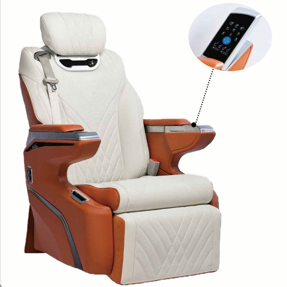 Luxurious and Comfortable Business Car Seats, Van Interior Accessories Multifunctional Seats